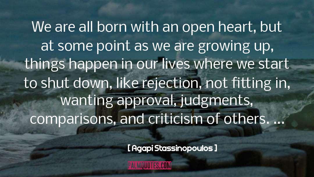 Criticism Of Others quotes by Agapi Stassinopoulos
