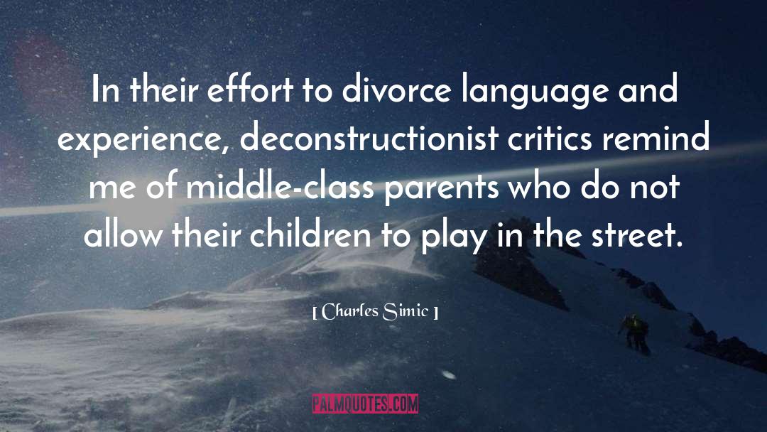 Criticism Of Others quotes by Charles Simic