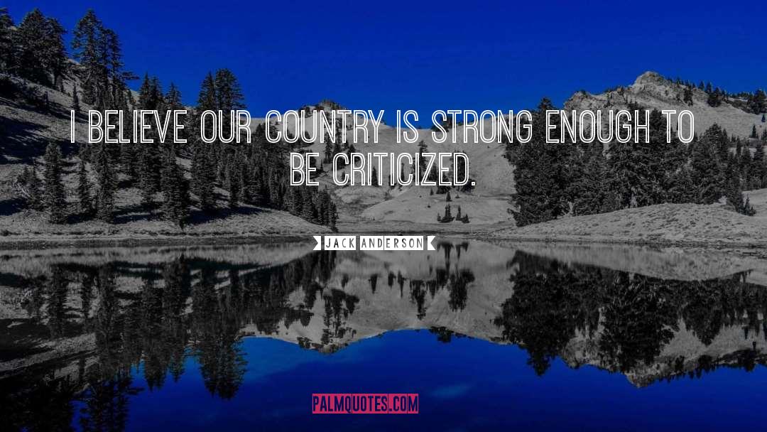 Criticized quotes by Jack Anderson