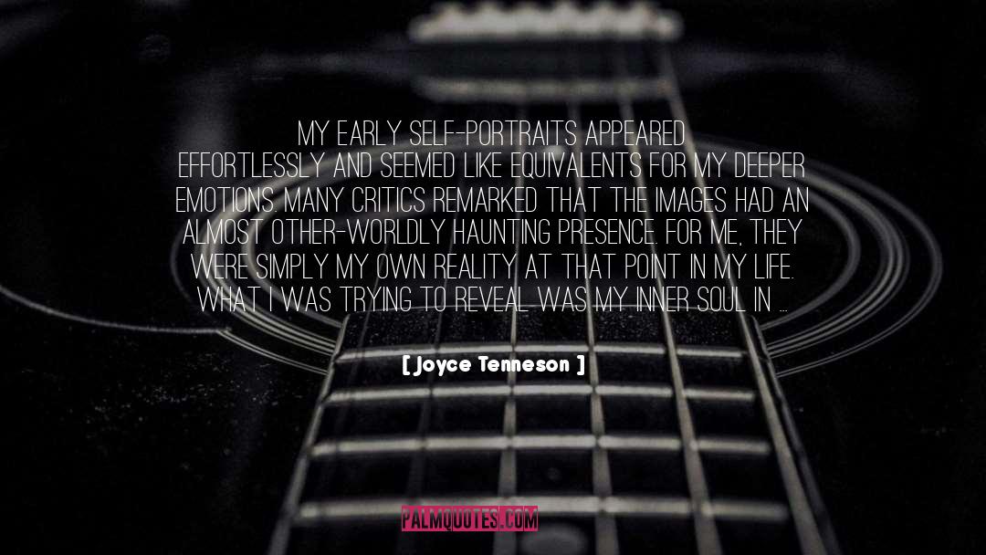 Critics quotes by Joyce Tenneson