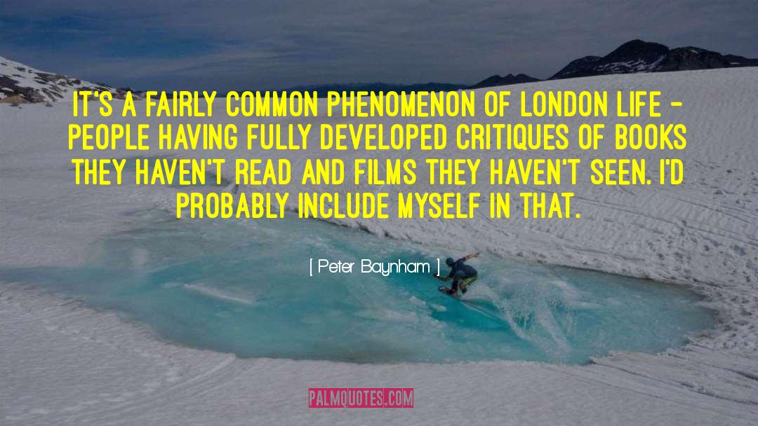 Critiques quotes by Peter Baynham