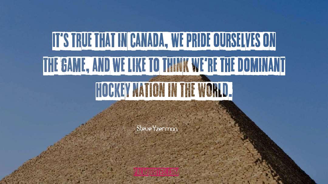 Crizele Suprapuse quotes by Steve Yzerman