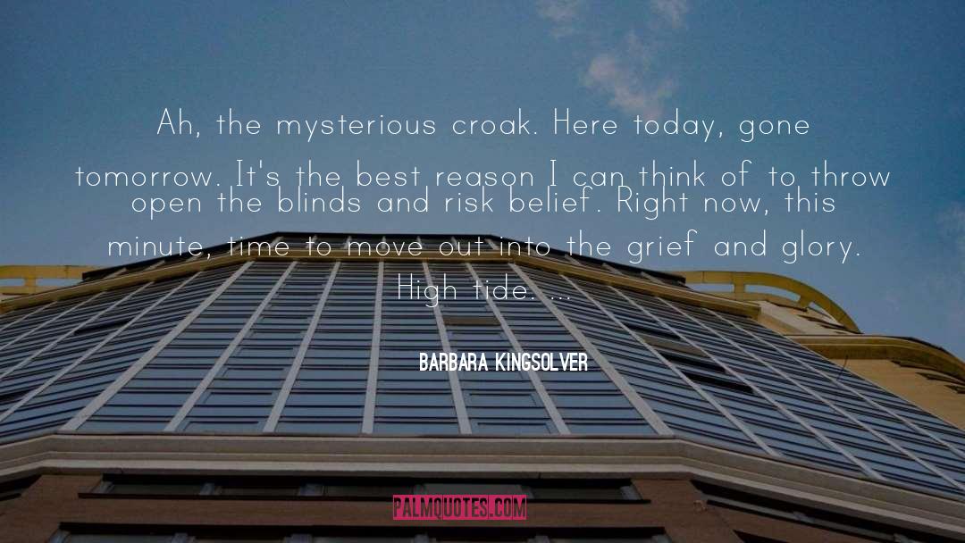 Croak quotes by Barbara Kingsolver