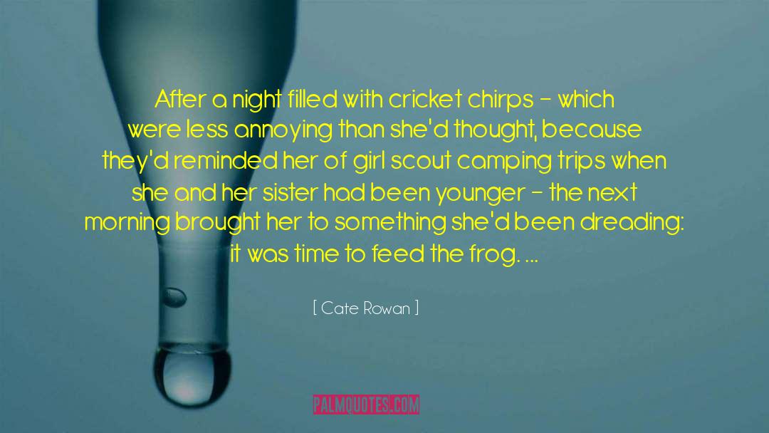 Croaked Frog quotes by Cate Rowan