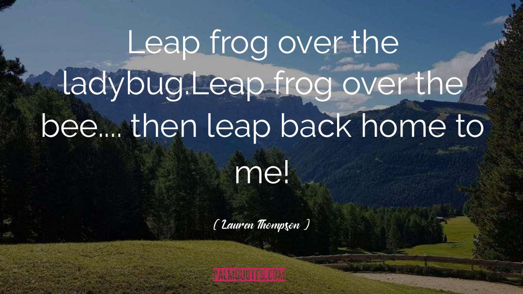 Croaked Frog quotes by Lauren Thompson