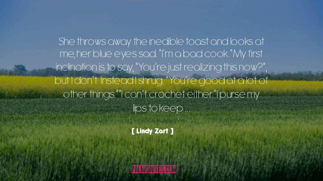 Crochet quotes by Lindy Zart