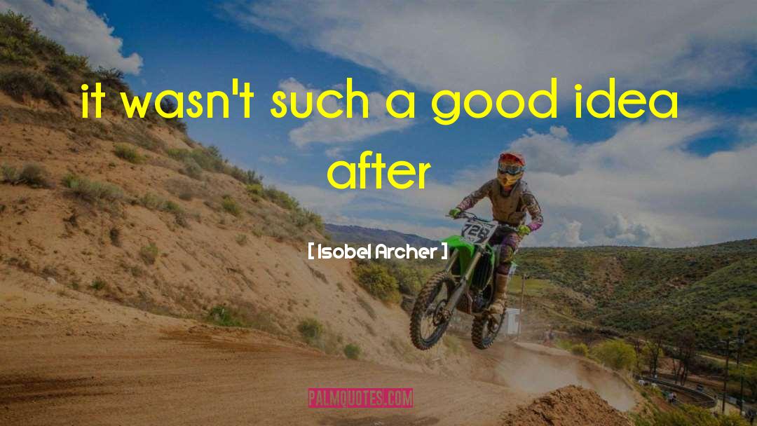 Crockett Archer quotes by Isobel Archer