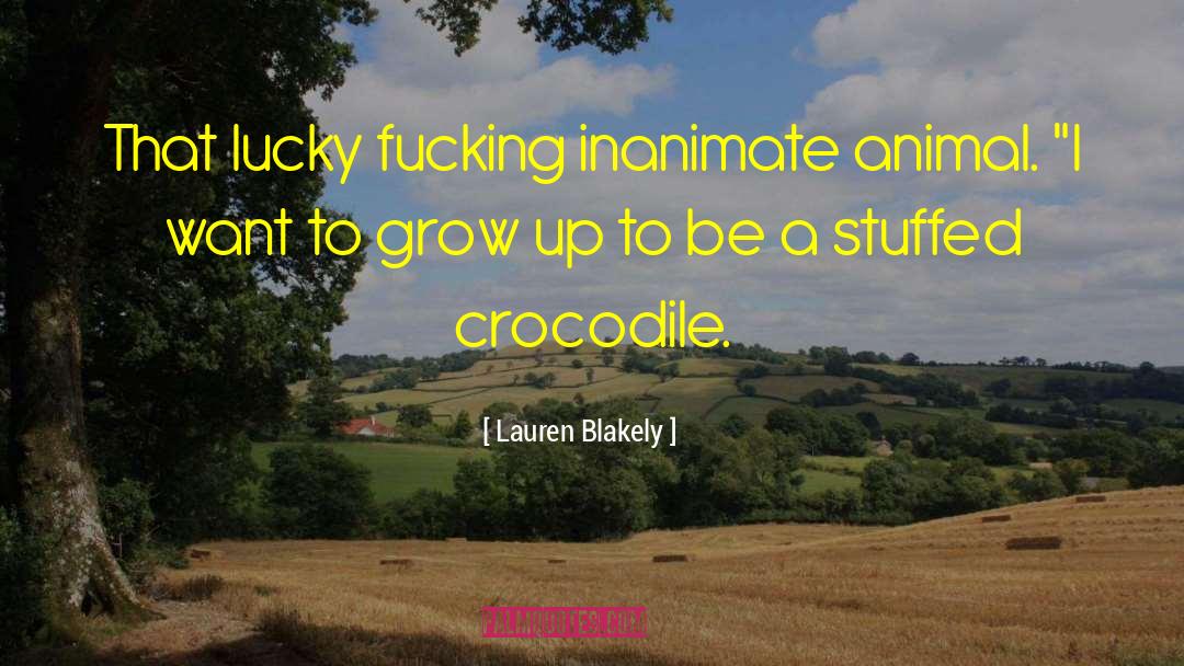 Crocodile quotes by Lauren Blakely