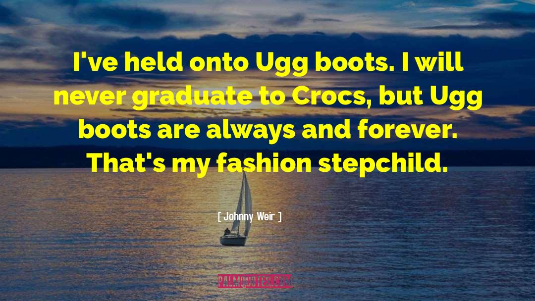 Crocs quotes by Johnny Weir