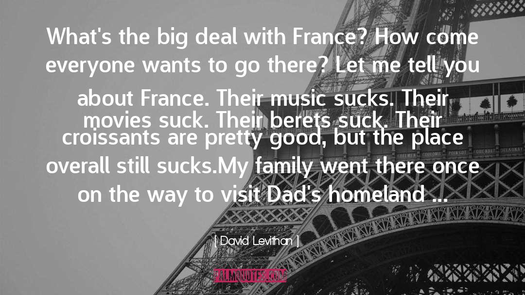 Croissants quotes by David Levithan