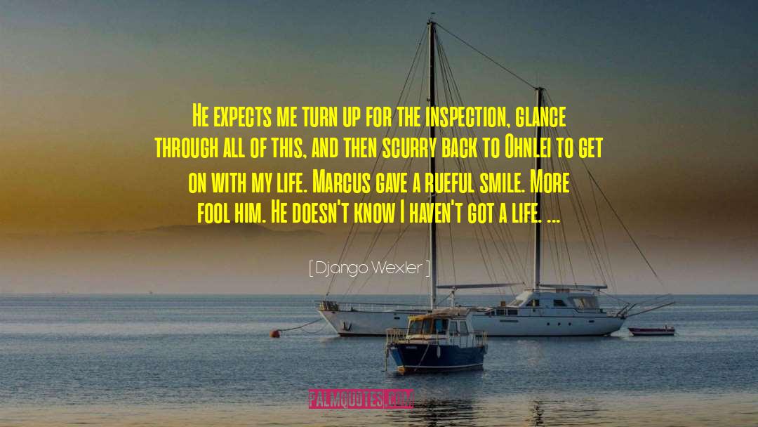 Cronan Inspection quotes by Django Wexler