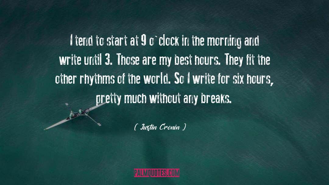Cronin quotes by Justin Cronin