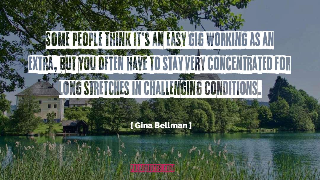 Cronkhite Gig quotes by Gina Bellman