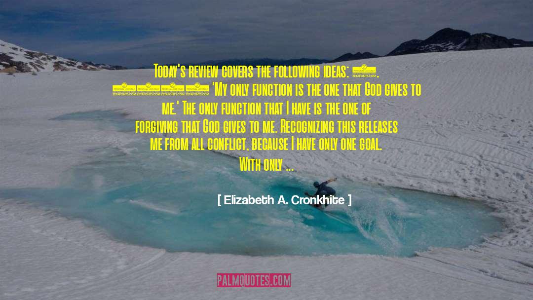 Cronkhite Gig quotes by Elizabeth A. Cronkhite