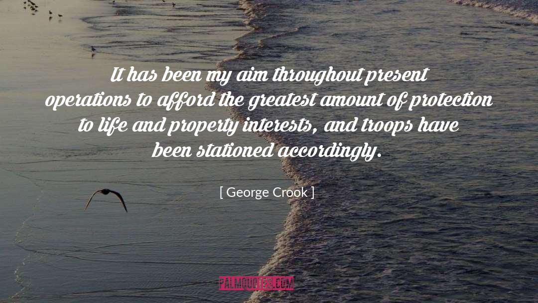 Crook quotes by George Crook