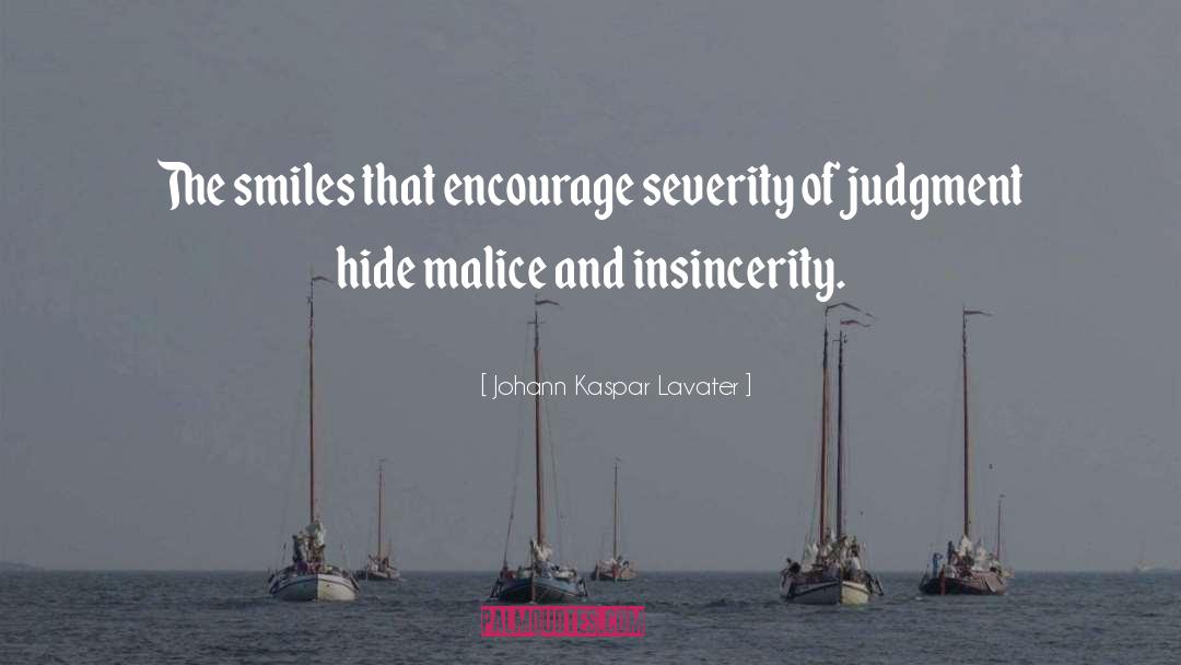 Crooked Smiles quotes by Johann Kaspar Lavater