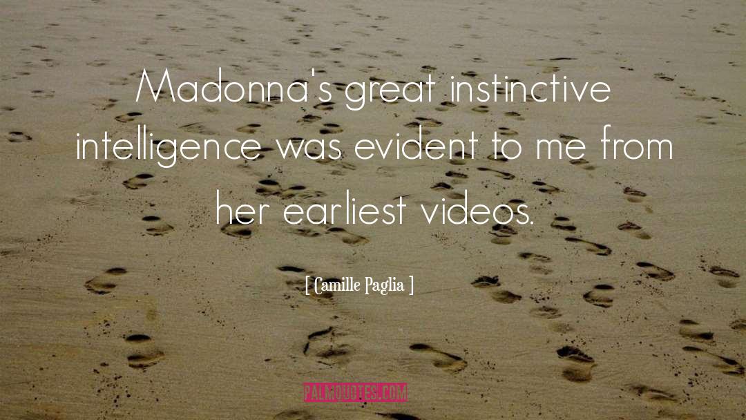 Cropping Videos quotes by Camille Paglia