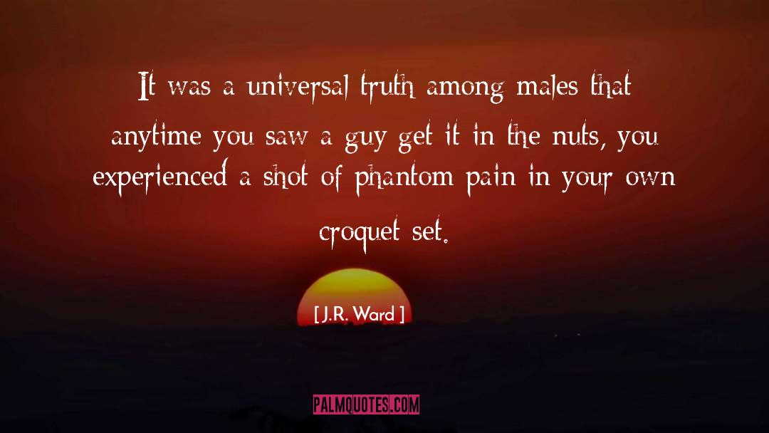 Croquet quotes by J.R. Ward