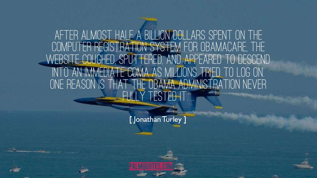 Crores Into Billion quotes by Jonathan Turley
