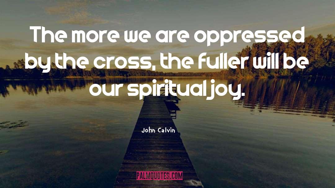 Cross Cousins quotes by John Calvin