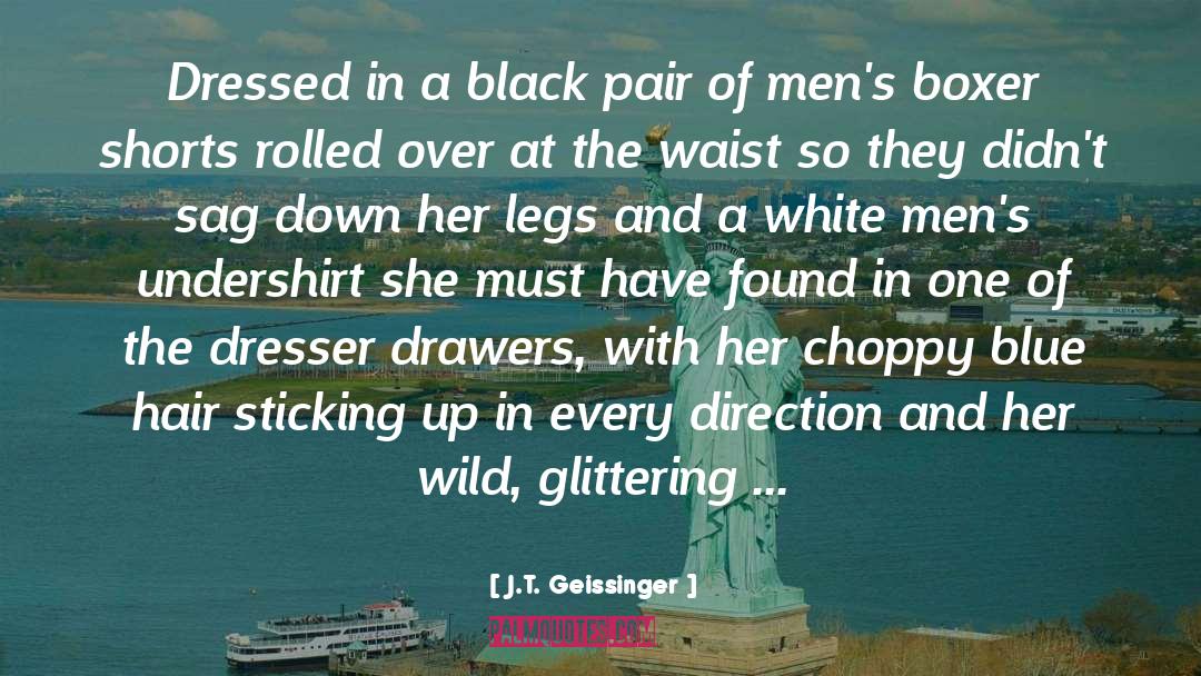 Cross Dressing quotes by J.T. Geissinger