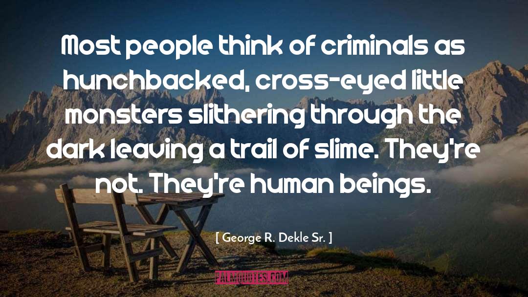 Cross Eyed Possum quotes by George R. Dekle Sr.
