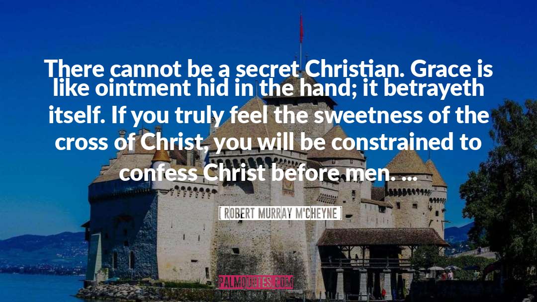 Cross Of Christ quotes by Robert Murray M'Cheyne