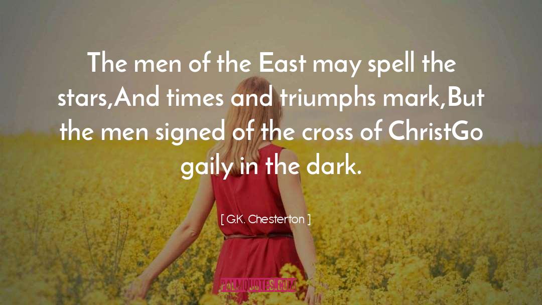 Cross Of Christ quotes by G.K. Chesterton