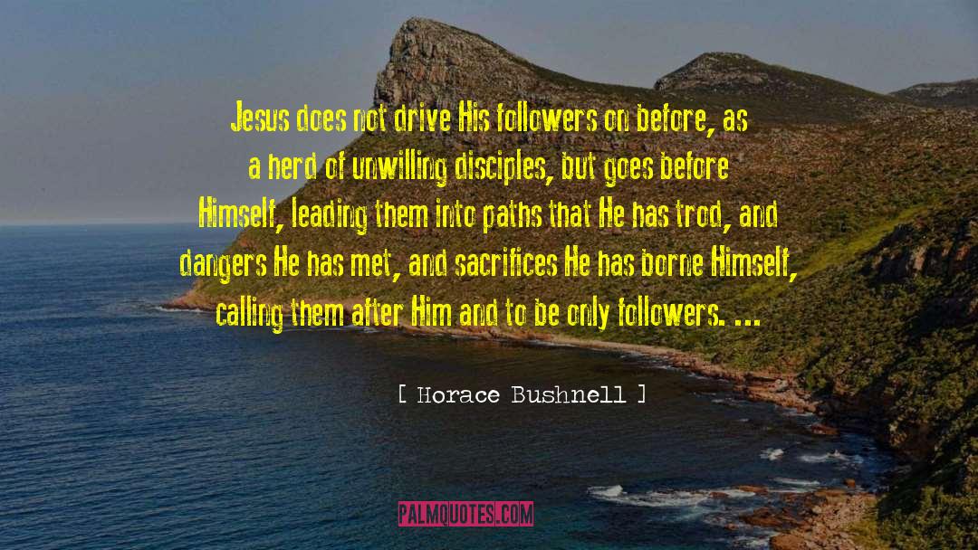 Cross Of Jesus quotes by Horace Bushnell