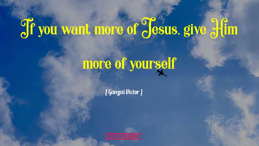 Cross Of Jesus quotes by Gangai Victor