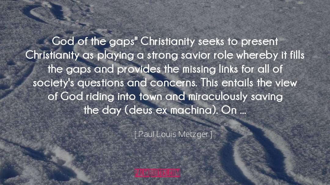 Cross quotes by Paul Louis Metzger