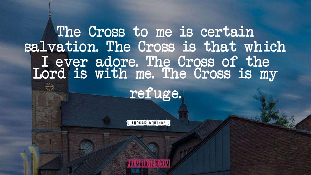 Cross quotes by Thomas Aquinas