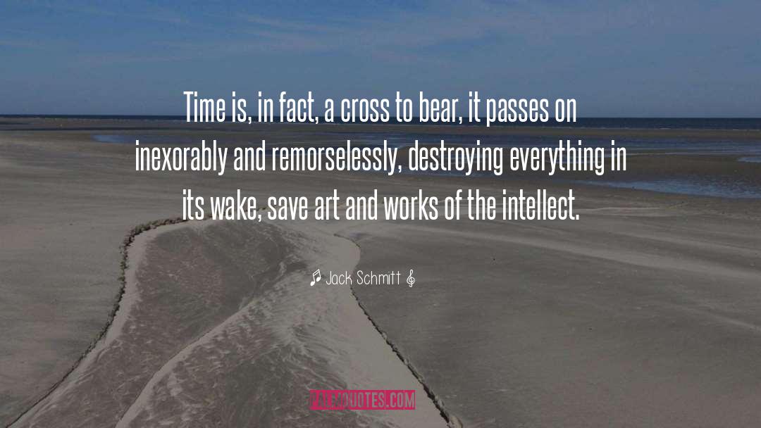 Cross quotes by Jack Schmitt