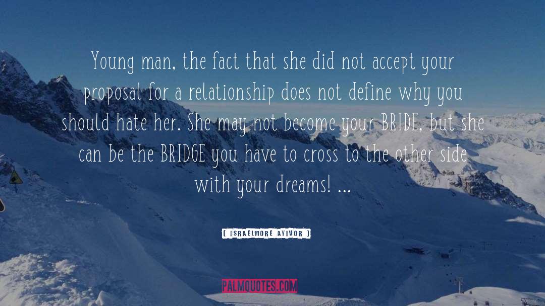 Cross The Bridge quotes by Israelmore Ayivor