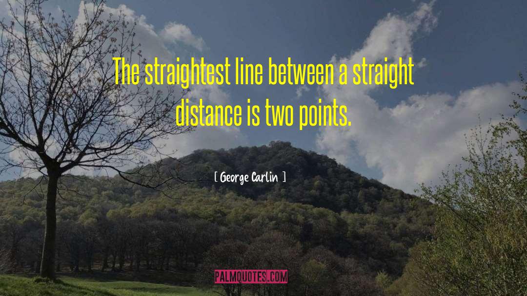 Crossed A Line quotes by George Carlin