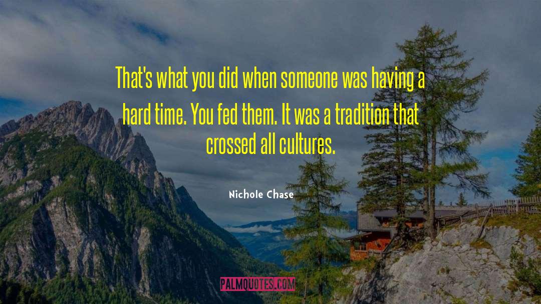 Crossed A Line quotes by Nichole Chase