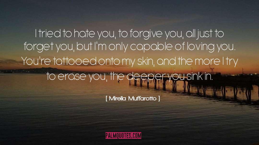 Crossed quotes by Mirella Muffarotto
