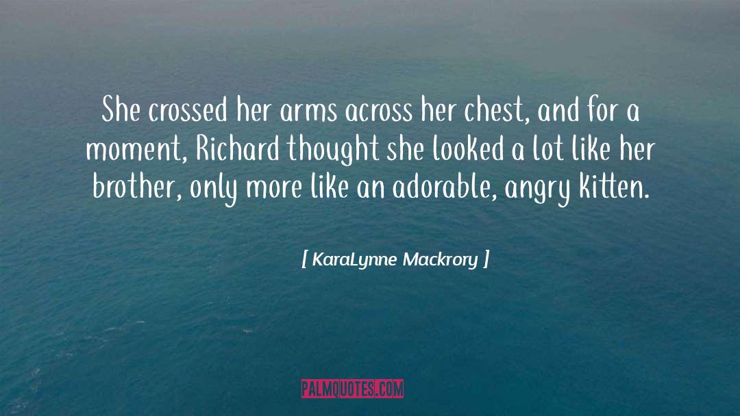 Crossed quotes by KaraLynne Mackrory