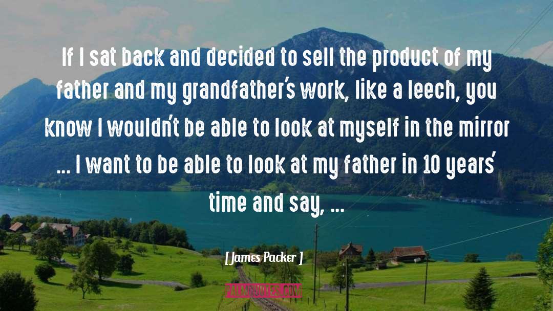 Crossfield Products quotes by James Packer