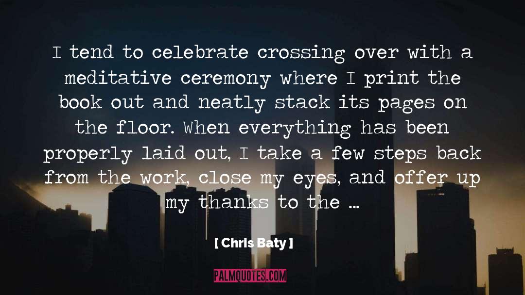 Crossing Over quotes by Chris Baty