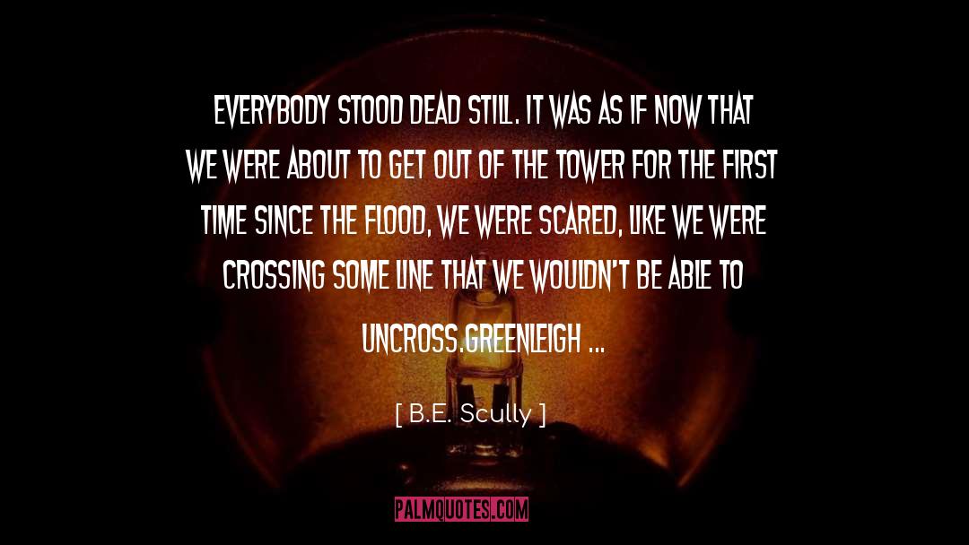 Crossing quotes by B.E. Scully