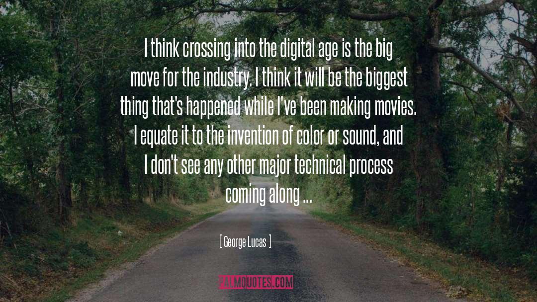 Crossing quotes by George Lucas