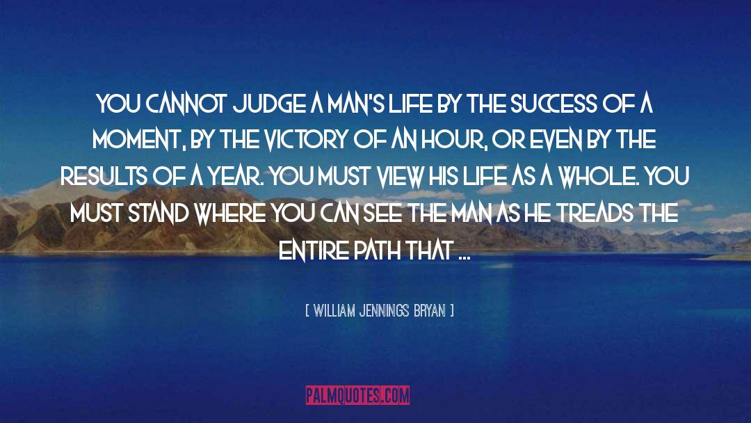 Crossing quotes by William Jennings Bryan