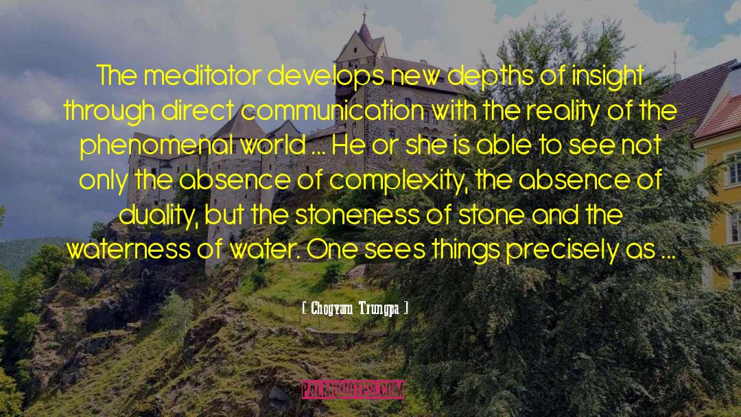 Crossing Stones quotes by Chogyam Trungpa