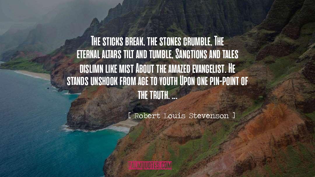 Crossing Stones quotes by Robert Louis Stevenson