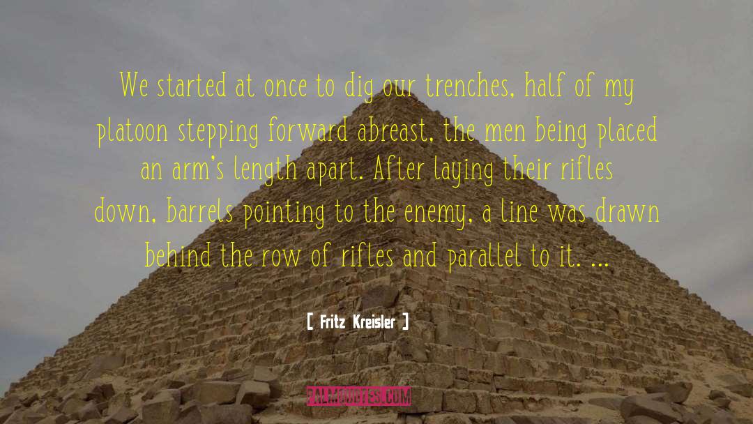 Crossing The Line quotes by Fritz Kreisler