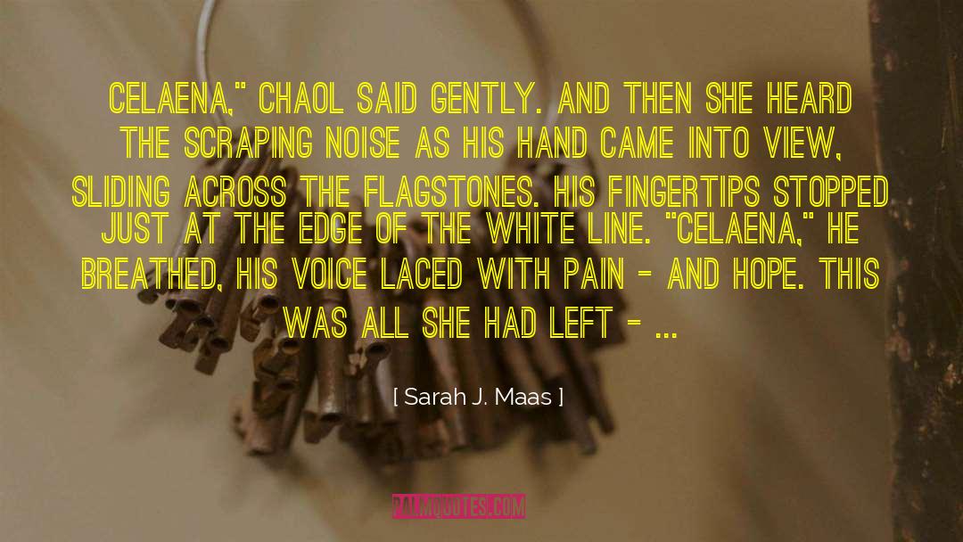 Crossing The Line quotes by Sarah J. Maas