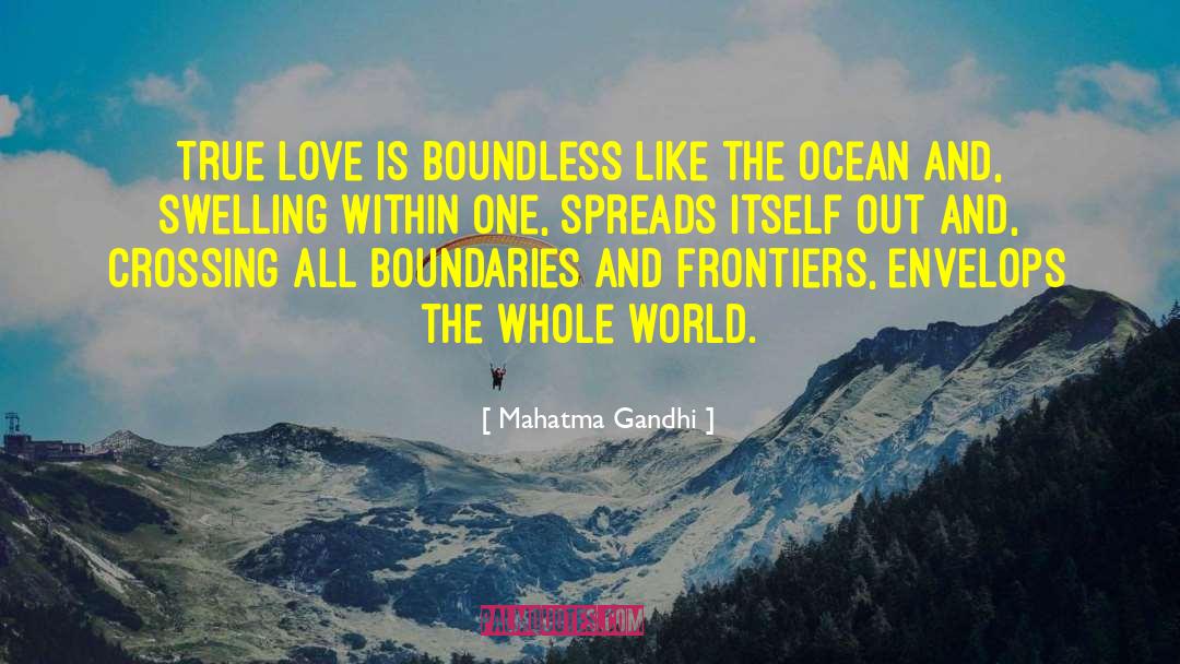 Crossings quotes by Mahatma Gandhi