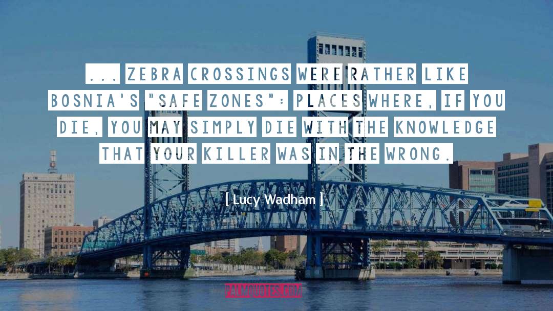 Crossings quotes by Lucy Wadham