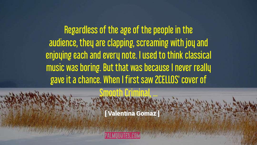 Crossover Music quotes by Valentina Gomaz